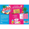 Oasis 10 bâtonnets sorbet pêche pomme framboise 500ml 400g
