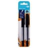 Carrefour roller pointe fine x2 noir