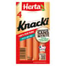 Herta knacki saucisses sel réduit CSN x4 140g