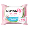 Demak'up lingettes cocoon peaux normales et mixtes x25