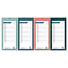 Lecas calendrier graphics 16x33,3 1 mois par page 2024 assort