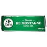 Carrefour extra beurre de montagne demi sel 250g