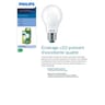 Philips ampoule LED classique 100W A60 E27 2700K