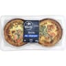 Crf le marché quiche au saumon 2x140g