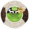 Poitou chèvre le mothais sur feuille moulé à la main