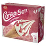 Cornetto 4 glaces à l'italienne vanille & fraise 560ml 324g