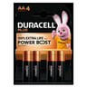 Duracell piles plus power boost AA X4
