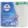 Carrefour essential essuie-tout ultra absorption XXL x2