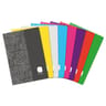 Carrefour cahier agrafe 210x297 96 pages q5/5 polypro