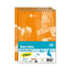 Carrefour lot de 2 blocs note 14.8x21 cm 180 pages