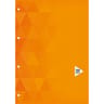 Carrefour bloc note perforé 22,5x29.7 cm 160 pages grands carreaux