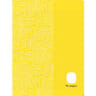 Carrefour cahier agrafe 240x320 96 pages 90 grammes seyes polypro jaune