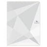 Carrefour cahier agrafe 240x320 96 pages 90 grammes seyes polypro translucide