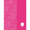 Carrefour cahier agrafe 240x320 96 pages 90 grammes seyes polypro fuschia