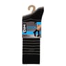 3 paires de mi chaussettes Dim NOIR/ANTHRA/GRIS CHINE T39\42