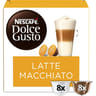 Nescafé Dolce Gusto café latte macchiato 8 capsules café + 8 capsules lait 183g