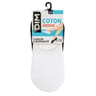 2 paires de protège-pieds femme Dim NOIR/BLANC T35/38