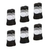 6 paires de socquettes sport invisibles bouclette Wilson 2020 NOIR T43\46