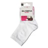 2 paires de socquettes sport effet mailles femme Olympia BLANC DD7 37\41