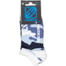 3 paires de mi chaussettes sport enfant Freegun CAMOUFLAGE NOIR/KAKI/BLEU 36/40