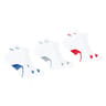 3 paires de socquettes sport trainer liner homme WILSON 2010 BLANC T39/42