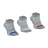 3 paires de socquettes sport trainer liner homme WILSON 2030 GRIS T43/46