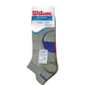 3 paires de socquettes sport trainer liner homme WILSON 2030 GRIS T43/46