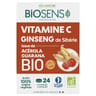 Biosens complément alimentaire vitamine C acérola gingembre bio x24 - 64g