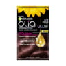 Garnier olia glow coloration permanente 6.12 châtain très clair cendré lumineux