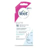 Veet pure  bandes de cire froide visage peaux sensibles x16