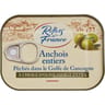 Reflets de France anchois entiers huile d'olive 80.5g net égoutté