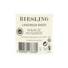 Reisling Landwein Rhein vin blanc d'Allemagne 75 cl