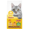 Carrefour companino croquettes pour chat adulte à la volaille aux carottes et aux pois 4kg