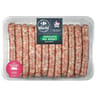 Chipolatas aux herbes x12 660g Carrefour le marché