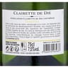 Clairette de die tradition vin blanc a.o.p 75cl 7,5%vol