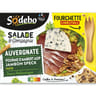 Sodebo salade auvergnate jambon cru, bleu et noix 320g