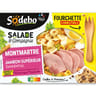 Sodebo salade & cie Montmartre jambon pâtes oeuf crudités emmental 320g