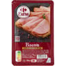 Carrefour extra bacon fumé au bois de hetre 10 tranches 100g