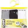 Lot de 3 slips Ecodim Dim BA2 - 0HY BLANC 10 ANS