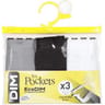 Lot de 3 slips Ecodim Dim BA2 - 0HY BLANC 14 ANS
