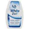 Carrefour soft dentifrice blancheur 2 en 1 100ml