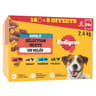 Pedigrée sachets fraicheur en gelée pour chien 2400g