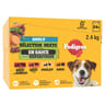 Pedigree pâtée pour chien 4 variétés en sauce 24x100g