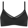 Soutien-gorge sans armature ligne So Ribbed Sloggi 0004 NOIR XL
