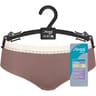 Lot de 2 shorties ligne Go Ribbed Sloggi M003 ANGORA/MOCHA S