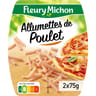 Fleury michon allumettes de poulet 2x75g