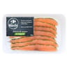 Emincés de saumon à l'aneth carrefour 120g