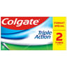 Colgate triple action dentifrice original bipack 2x75ml