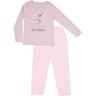 Pyjama long manches longues femme GRIS CHINE T46\48