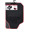 Carrefour tapis auto universel moquette rouge et noir